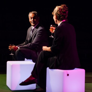 ©Richard Davenport 2012, Unicorn Theatre, London UK. Chris Goode & Company present Monkey Bars. Directed by Chris Goode.